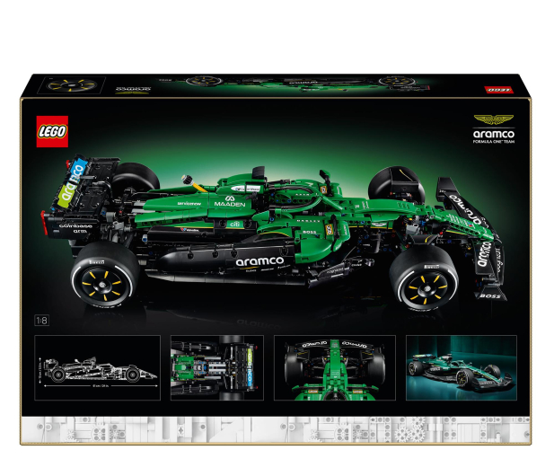 LEGO TECHNIC 42240 Bolid F1® Aston Martin Aramco AMR25 - 1537162 - zdjęcie 4